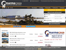 Tablet Screenshot of marmecasa.com